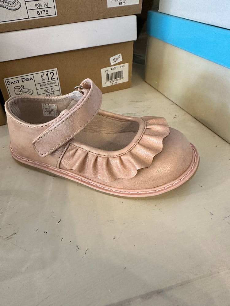 Blush Pink shimmer shoe